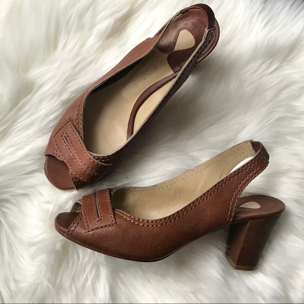 Authentic Chloe Slingback Heels